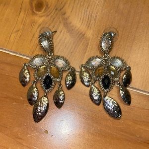 Kendra Scott Earrings in Black, Smoke and Grey